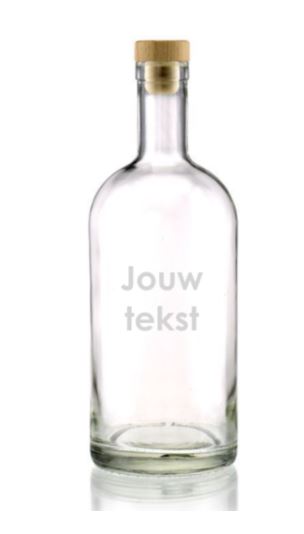 Glazen fles 1