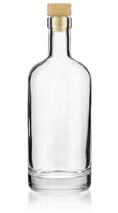 Glazen fles 500ml