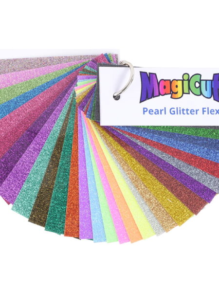 Kleurenwaaier-Pearl-Glitter-Flexfolie