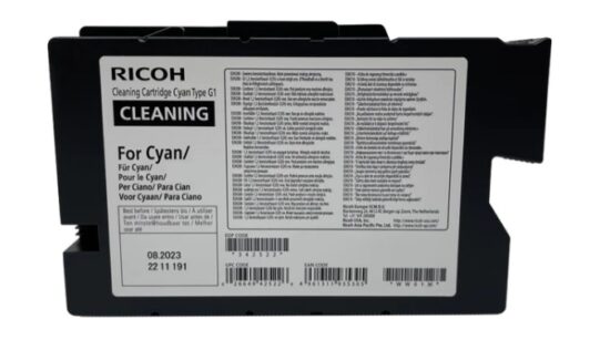 Ricoh cleaning Cyan