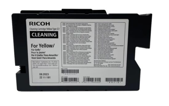 Ricoh cleaning Yellow